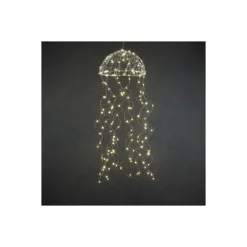 Suspension méduse LED à lumière fixe blanc chaud - Ø 27 cm