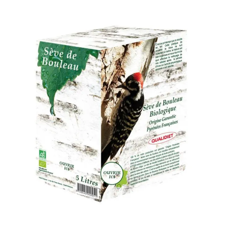 Sève de bouleau des Pyrénées biologique 5 L