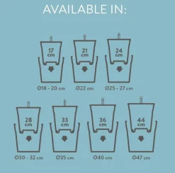 Système d'auto-arrosage Elho noir de 10 L Ø 28 cm