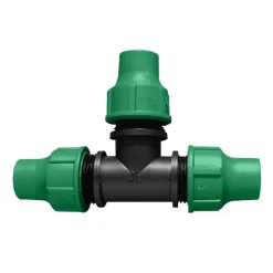 Té avec bague de serrage