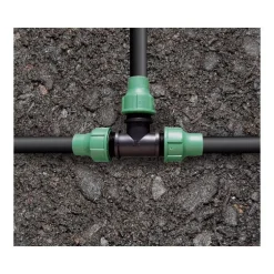 Té avec bague de serrage