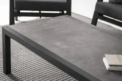 Table basse KLEDI - Anthracite - BIZZOTTO - 120x70x43cm