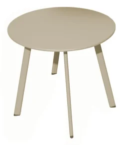 Table basse Massaî en acier - Ø 50 x 43 cm