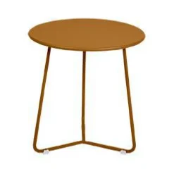 Table d'appoint Cocotte coloris marron en acier Fermob - Ø 34 x 36 cm