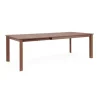 Table de jardin extensible Bizzotto Konnor Barn - 160/240 x 100 cm