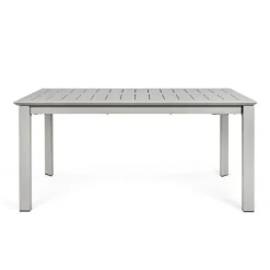 Table de jardin extensible Bizzotto Konnor Rastin - 160/240 x 100 cm