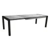 Table extérieure coloris gris en aluminium Stern - 294 x 100 cm