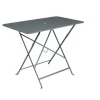 Table pliante en acier coloris gris orage Bistro Fermob - 97 x 57 x 74 cm
