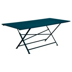 Table pliante rectangulaire en acier Cargo Fermob - 190 x 90 x 74 cm