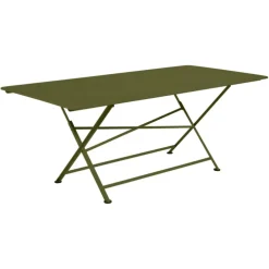 Table pliante rectangulaire en acier Cargo Fermob - 190 x 90 x 74 cm