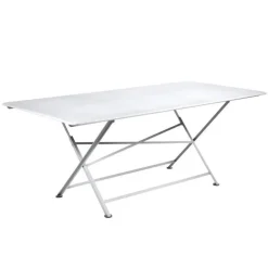 Table pliante rectangulaire en acier Cargo Fermob - 190 x 90 x 74 cm