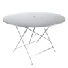 Table pliante ronde Bistro en acier Fermob - Ø 117 x 74 cm