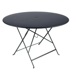 Table pliante ronde Bistro en acier Fermob - Ø 117 x 74 cm