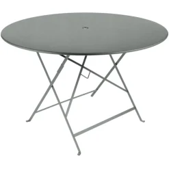 Table pliante ronde Bistro en acier Fermob - Ø 117 x 74 cm