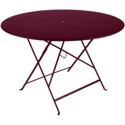Table pliante ronde Bistro en acier Fermob - Ø 117 x 74 cm