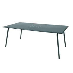 Table rectangulaire Monceau en acier Fermob - 194 x 94 x 74 cm