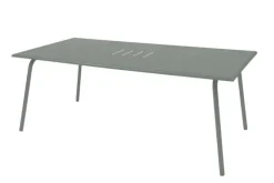 Table rectangulaire Monceau en acier Fermob - 194 x 94 x 74 cm