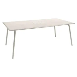 Table rectangulaire Monceau en acier Fermob - 194 x 94 x 74 cm