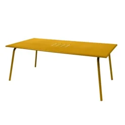Table rectangulaire Monceau en acier Fermob - 194 x 94 x 74 cm