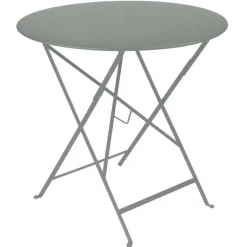 Table ronde pliante en acier Bistro Fermob - Ø 77 x 74 cm