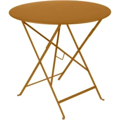 Table ronde pliante en acier Bistro Fermob - Ø 77 x 74 cm