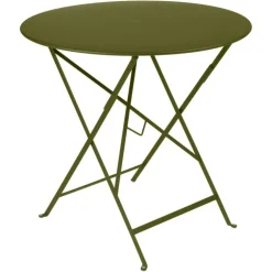 Table ronde pliante en acier Bistro Fermob - Ø 77 x 74 cm