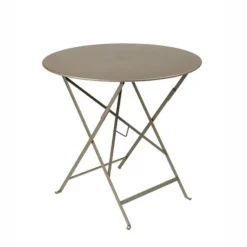 Table ronde pliante en acier Bistro Fermob - Ø 77 x 74 cm