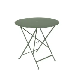 Table ronde pliante en acier Bistro Fermob - Ø 77 x 74 cm