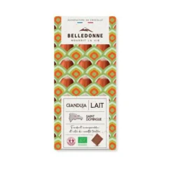 Tablette au chocolat au lait gianduja Belledonne - 80 g