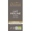Tablette chocolat lait crème de noisette sans gluten 100g