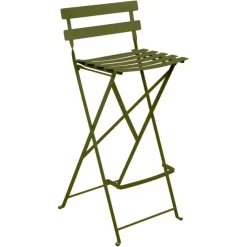 Tabouret haut Bistro en acier Fermob - 42 x 31 x 74 cm