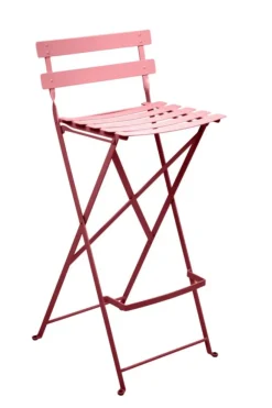 Tabouret haut Bistro en acier Fermob - 42 x 31 x 74 cm