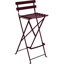 Tabouret haut Bistro en acier Fermob - 42 x 31 x 74 cm