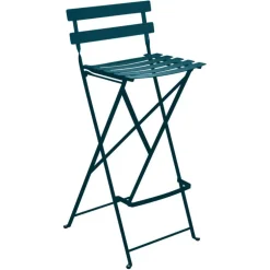 Tabouret haut Bistro en acier Fermob - 42 x 31 x 74 cm