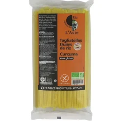 Tagliatelles thaïes de riz au curcuma 400g