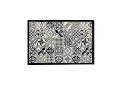 Tapis absorbant imprimé Sweetsol Venise gris - 60 x 40 cm