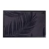 Tapis absorbant intérieur Sweetsol imprimé Fougères carbonis - 60 x 40 cm