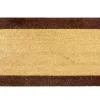 Tapis brosse en coco marron Sweetsol - 60 x 40 cm