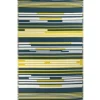 Tapis coloris multicolore polypropylène recyclé intérieur extérieur - 150 x 240 cm