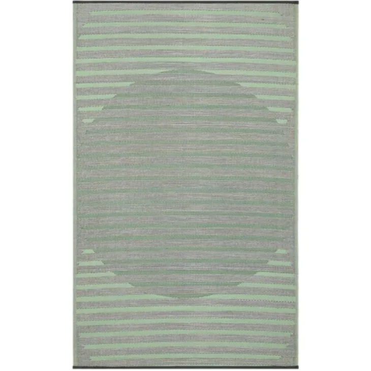 Tapis coloris vert en polypropylène recyclé - 240 x 300 cm