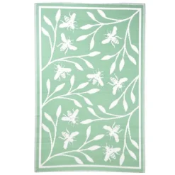 Tapis de jardin imprimé abeille - 182,6 x 121,3 cm
