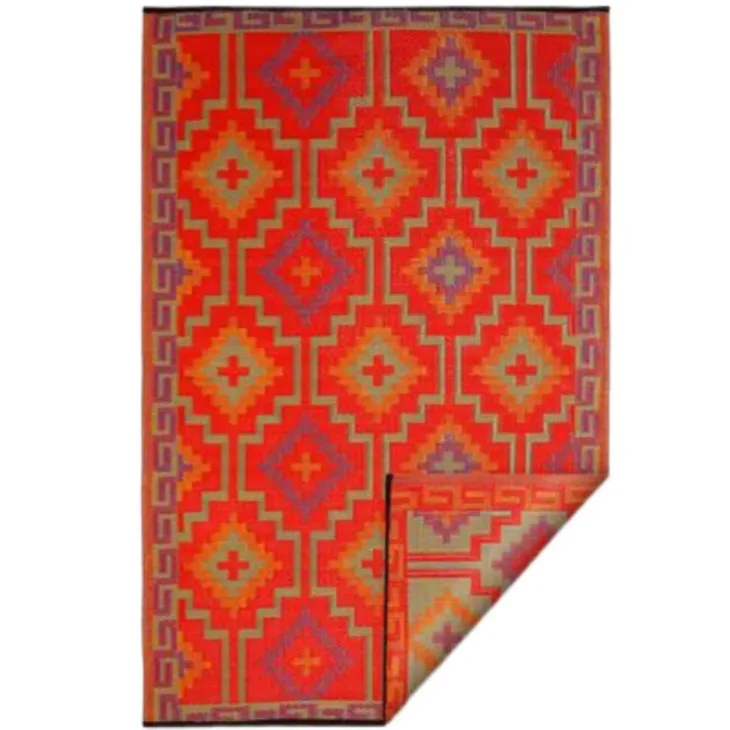 Tapis Lhasa multicolore - 90x150 cm