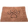 Tapis marron à motif pattes L - 88 x 66 cm