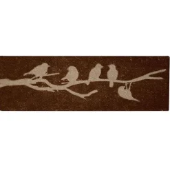 Tapis oiseaux sur branche 120x40 cm