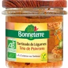 Tartinade au trio de poivrons Bonneterre bio 135 g