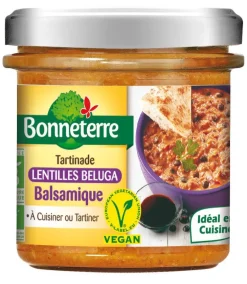 Tartinade bio lentilles balsamique Bonneterre - 140 g