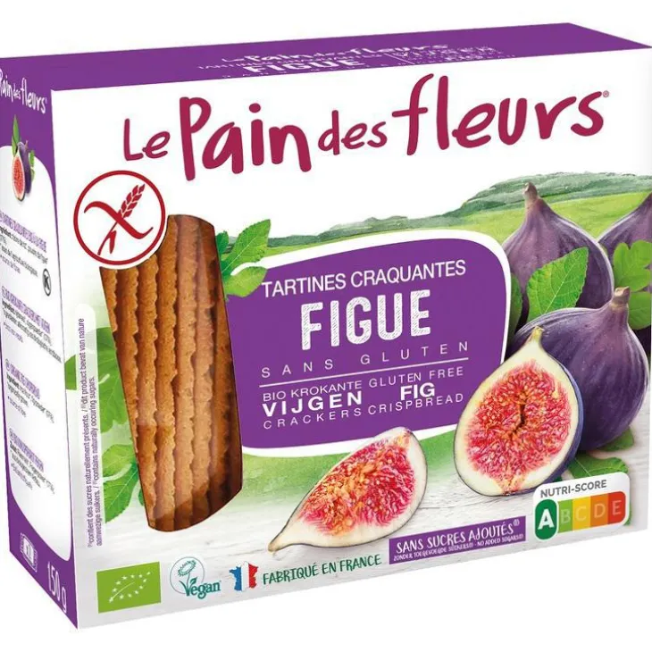 Tartines craquantes figue 150 g PAIN DES FLEURS