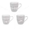 Tasse coloris noir en porcelaine - 23 cl