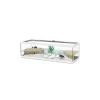 Terrarium blanc avec 2 plateformes et pompe TC500 Aquatlantis Tortum 100