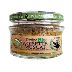 Terrine noisette muscat Corse 125g